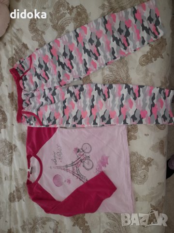 Розова пижама , снимка 1 - Детски пижами - 41805584