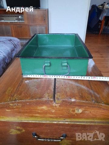 Стара емайлирана тава,тепсия #5, снимка 4 - Други ценни предмети - 52080329