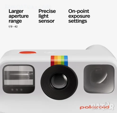 Фотоапарат за моментни снимки Polaroid Go Generation 2, моментална камера, снимка 4 - Фотоапарати - 56217588