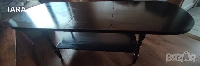 Ретро холна масичка разтегателна с коментар по цената., снимка 3 - Маси - 51579432