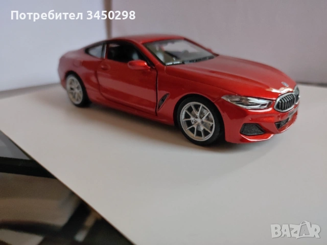 Метална количка бмв