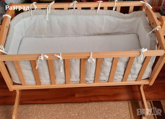Бебешко легло - люлка за спокойния сън на вашето бебче, снимка 1 - Кошарки - 35765549