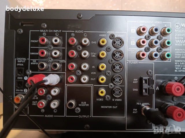 Yamaha rx-v457 ресийвър с дистанционно, снимка 5 - Ресийвъри, усилватели, смесителни пултове - 53602833