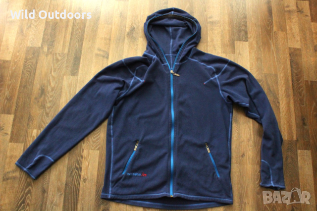 NORRONA 29 hoodie - мъжки поларен суичър, размер L, снимка 1 - Спортни дрехи, екипи - 44767163