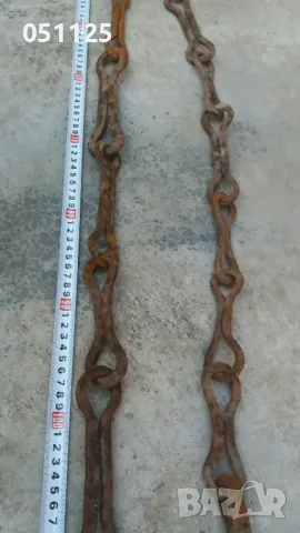 уникална възрожденска кована веруга, кука за камина 3 метра , снимка 11 - Антикварни и старинни предмети - 49027694