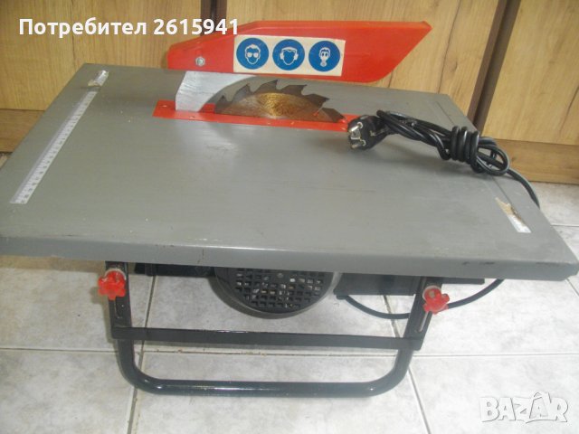 720 Вата Немски Настолен Циркуляр-Einhell-ф200мм-Рязане 0-43мм-Наклон Плот 0-45 Градуса-2950 об/мин, снимка 12 - Други инструменти - 41162925