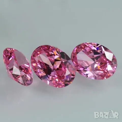 Голям розов сапфир 20х15мм, снимка 3 - Декорация за дома - 48480798
