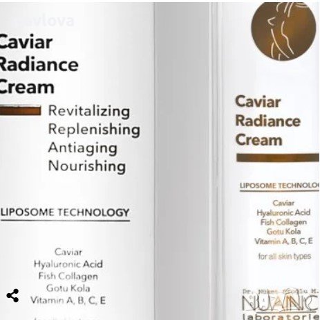 Крем за лице, съдържащ хайвер Черният хайвер, снимка 2 - Козметика за лице - 42269905