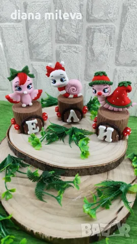 Кубчета с Декорация от гипсокерамика!!, снимка 12 - Декорация за дома - 49364596