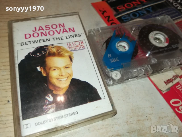 JASON DONOVAN 2807252007, снимка 7 - Аудио касети - 51171659