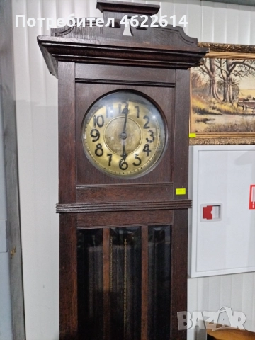 ГОЛЯМ ПАРКЕТЕН ЧАСОВНИК , снимка 5 - Антикварни и старинни предмети - 52651739