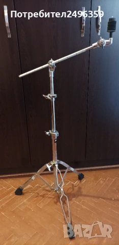 3 стойки за барабани и фус-машина, снимка 13 - Ударни инструменти - 53141144