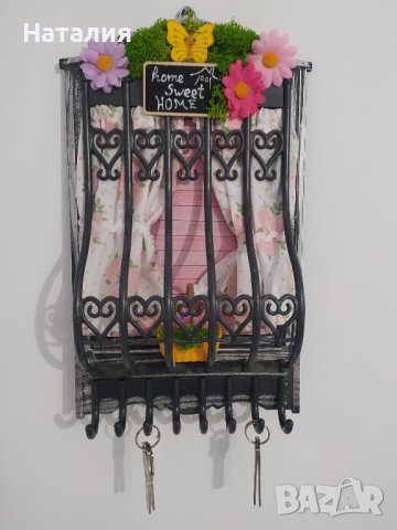 Закачалка за ключове , снимка 4 - Декорация за дома - 44324156