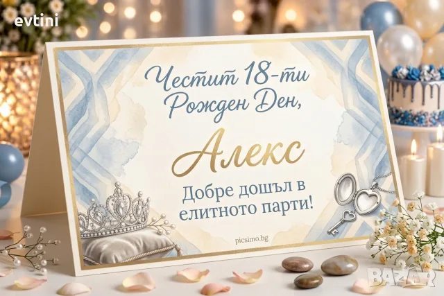 Персонализирана табелка за маса с име на гост, снимка 8 - Картини - 56134839