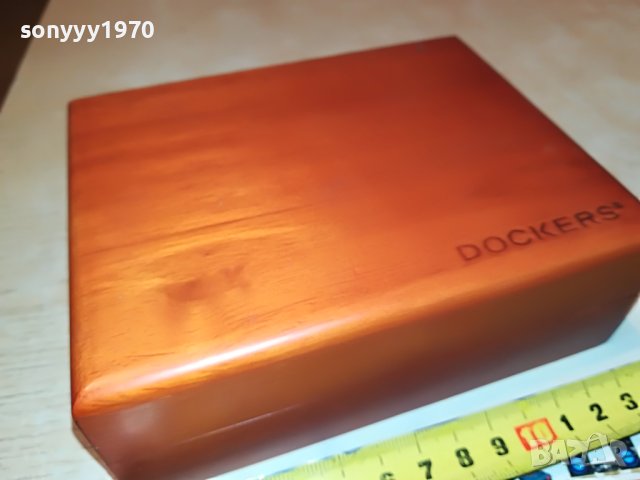 DOCKERS-ДЪРВЕНА КУТИЯ ЗА КОЛЕКЦИЯ 1804231236, снимка 3 - Антикварни и старинни предмети - 40398657