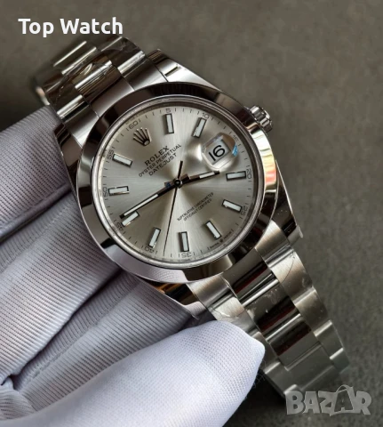 Оригинални части Rolex Datejust Silver 41мм, снимка 2 - Мъжки - 49612320