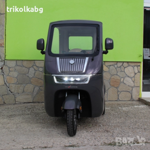 Триместна електрическа триколка LUXURY BUS- PURPLE, снимка 3 - Мотоциклети и мототехника - 51895486