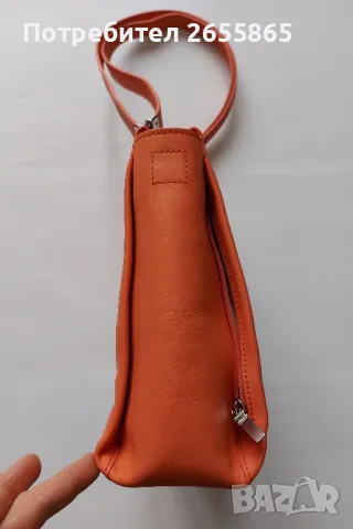 Дамска кожена чанта през рамо, снимка 9 - Чанти - 49814513