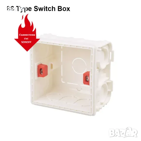 86-Type PVC Монтажна кутия за SONOFF Превключватели