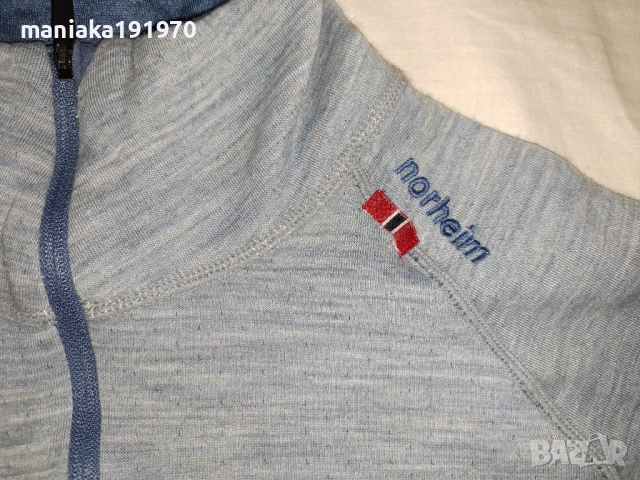 Norheim (XL) дамска мерино блуза , снимка 3 - Спортни екипи - 49472965