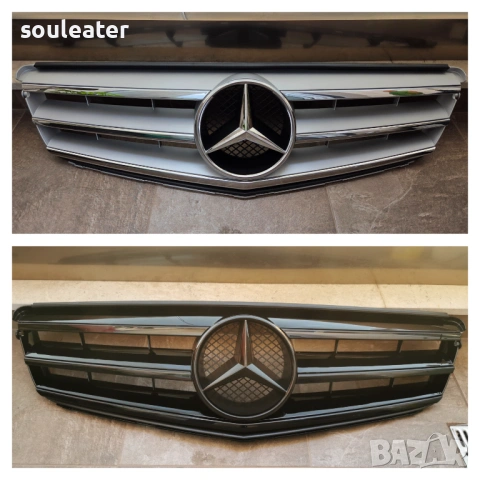 Решетка/маска с емблема за W204/W212/W207/W203 различни видове, снимка 2 - Аксесоари и консумативи - 46910600