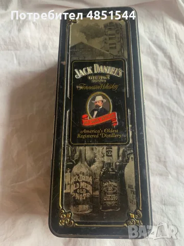 Рядък колекционерски метален кен / кутия Jack Daniel's (2006 г.) – Made in USA