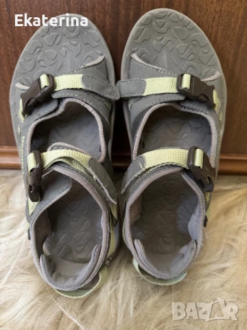 Дамски/ детски сандали Merrell River Bank Sport olive 36 номер, снимка 5 - Сандали - 51061032