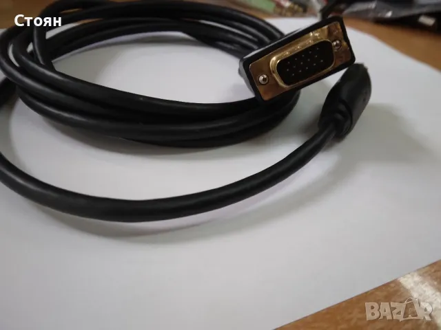 Кабел HDMI VGA, снимка 5 - Кабели и адаптери - 47784613