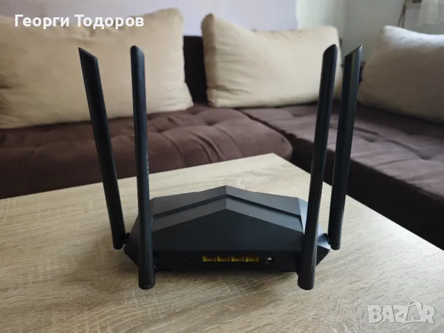 📡 Tenda AC10 AC1200 Wi-Fi Рутер – Двуобхватен, MU-MIMO, Гигабитови портове, снимка 2 - Рутери - 49199807