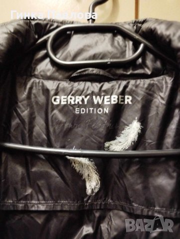 Gerry Weber-олекотено пухено дамско яке, снимка 5 - Якета - 42366136