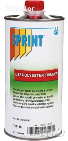 D12 Полиестерен разредител 1л
