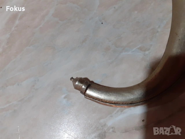 Стара метална кания за нож ханджар, снимка 2 - Антикварни и старинни предмети - 53347601