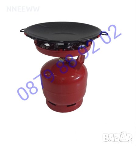 Газова скара БАРБЕКЮ, Газов котлон с тава  + сач / тава /, снимка 2 - Котлони - 40890028