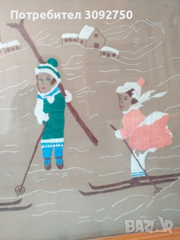 Картина ръчна бродерия, снимка 2 - Картини - 41517609