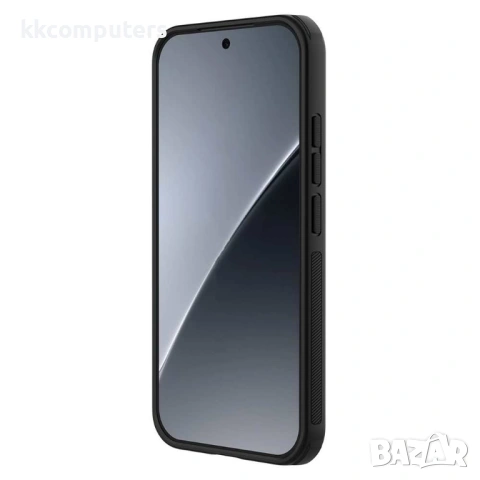 NILLKIN Super Frosted Shield Pro Магнитен Калъф за Xiaomi 17 - Матов PC+TPU, Прозрачно-черен, снимка 4 - Резервни части за телефони - 53800803