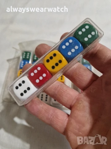 Зарове за игра комплекти по 5 броя зарове, снимка 2 - Други игри - 51415724