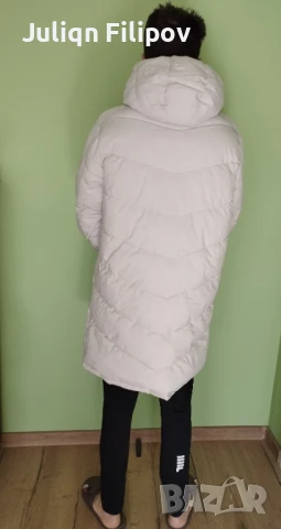 Дълго мъжко пухено яке Jack and Jones, снимка 4 - Якета - 51422506