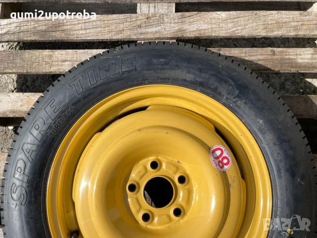 17 резервна джанта Патерица 5х114,3 Nissan Qashqai J11 Dacia Duster 155/90, снимка 2 - Гуми и джанти - 53704549