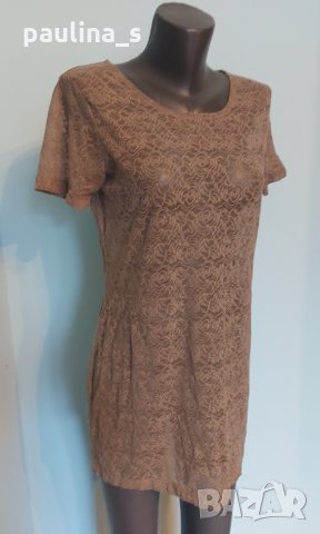 Еластична дантелена рокля или туника "Ze-Ze concept"® / голям размер , снимка 1 - Рокли - 36020073