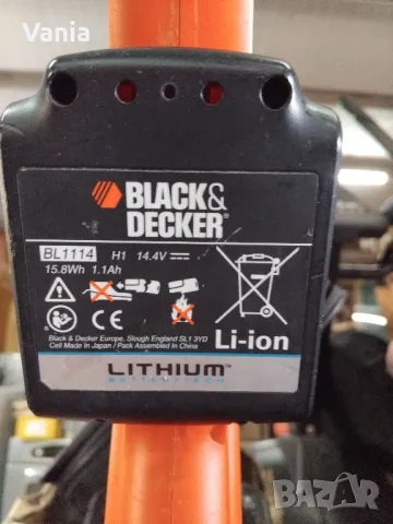 Тример B&D с батерия, снимка 5 - Градинска техника - 50077202