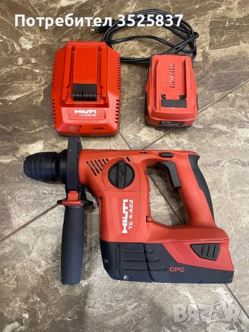 Hilti te 4a22 , снимка 3 - Перфоратори - 53442324