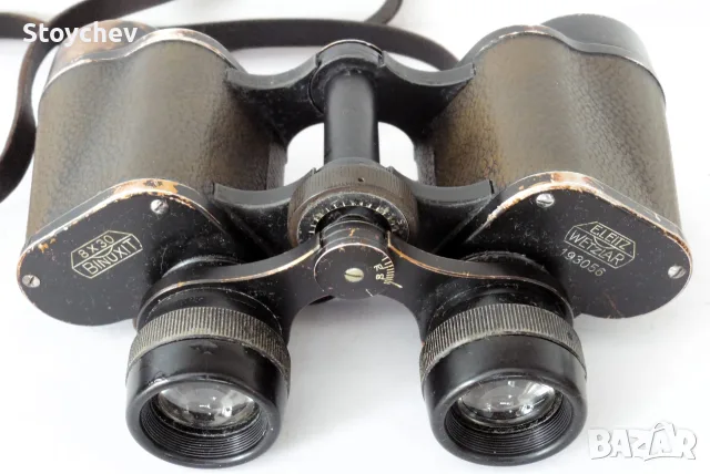 Горен клас бинокъл E. Leitz Wetzlar Binuxit 8x30, снимка 2 - Екипировка - 56067745