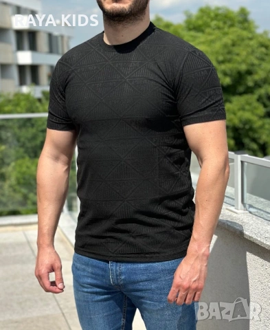 Мъжки тениски от пресован памук, снимка 15 - Тениски - 53711310