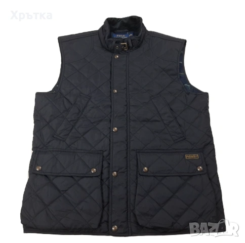 Polo Ralph Lauren Iconic Quilted - Оригинален мъжки елек размер L, снимка 7 - Якета - 53466817