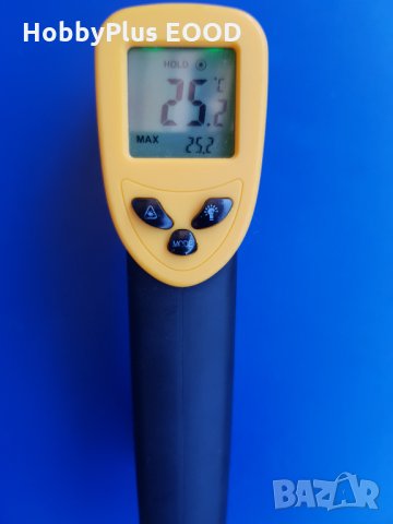 Термометри безконтактни инфраред дигитални професионални 1300°С, снимка 1 - Други инструменти - 33952292