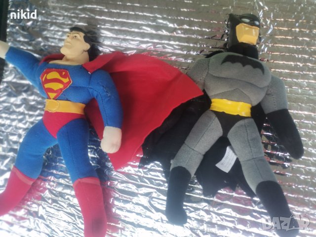 Батман Супермен Плюшена играчка плюшен, снимка 2 - Плюшени играчки - 41906951
