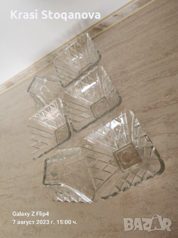 Кристални КУПИ за ЯДКИ , снимка 5 - Аксесоари за кухня - 41785569