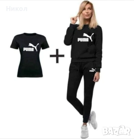 Дамски спортен екип от три части с тениска , снимка 3 - Спортни екипи - 53292955