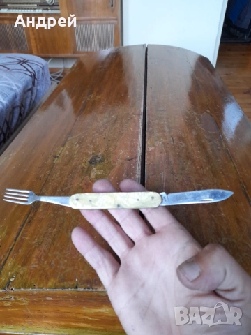 Стар джобен нож,ножче,ножка #137, снимка 4 - Други ценни предмети - 51850401