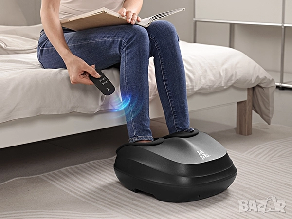 Професионален Шиацу масажор за крака с въздушна компресия и загряване, снимка 10 - Масажори - 51720575